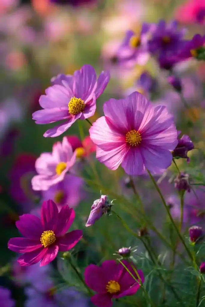 Cosmos flowers 