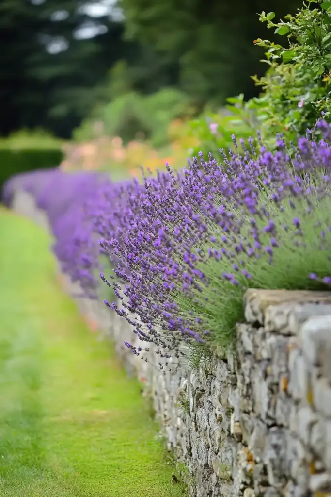 Growing a Lavender Hedge in Australia Lavender Hedge
