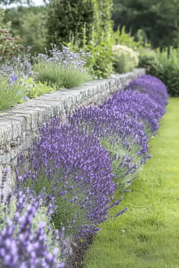 Growing a Lavender Hedge in Australia Lavender Hedge