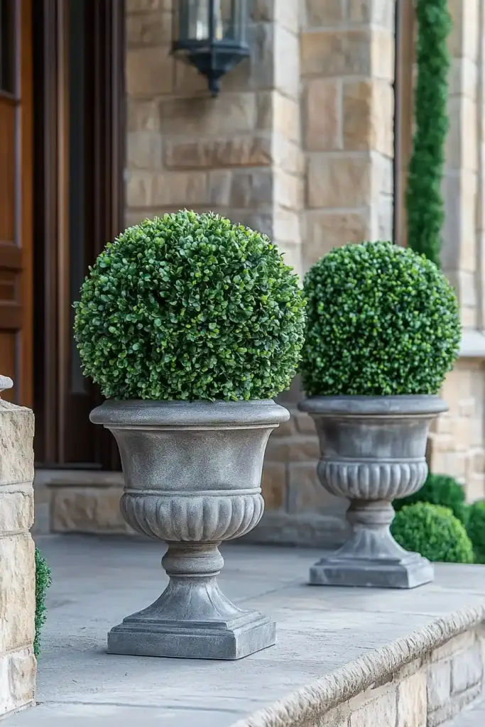 🌳 5. Artificial Boxwood Sphere Collection