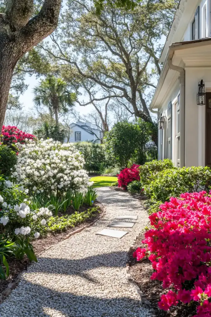 25 Stunning Full Sun Flower Bed Ideas to Brighten Up Your Yard 10. Meditative Minimalism