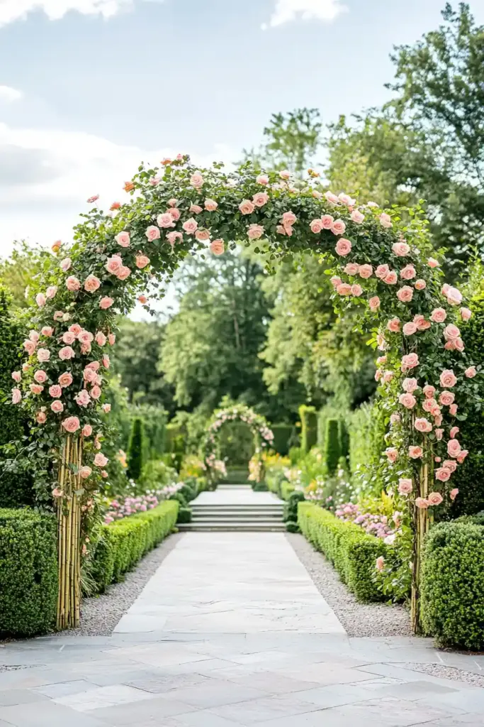 Roses Galore: 15 Rose Garden Layout Ideas That Will Transform Your Outdoor Space 🌹 10. Rose Alchemy: Where Magic Meets Garden Design