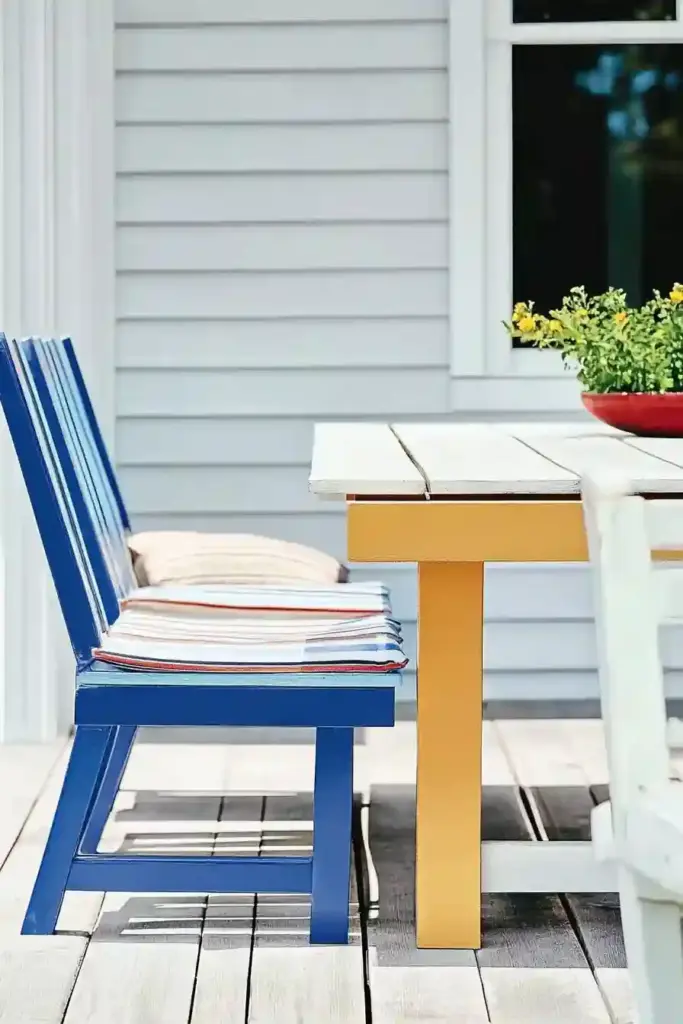 10 Ways to Transform and Enjoy Your Garden on a Budget Paint Your Garden Furniture for a Fresh, Affordable Upgrade