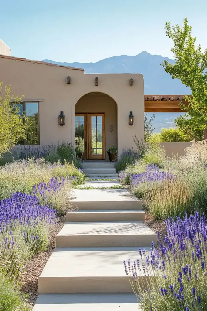 12 Front Yard Landscaping Ideas to Transform Your Curb Appeal 10. Low-Maintenance Modern Front Yard Landscaping