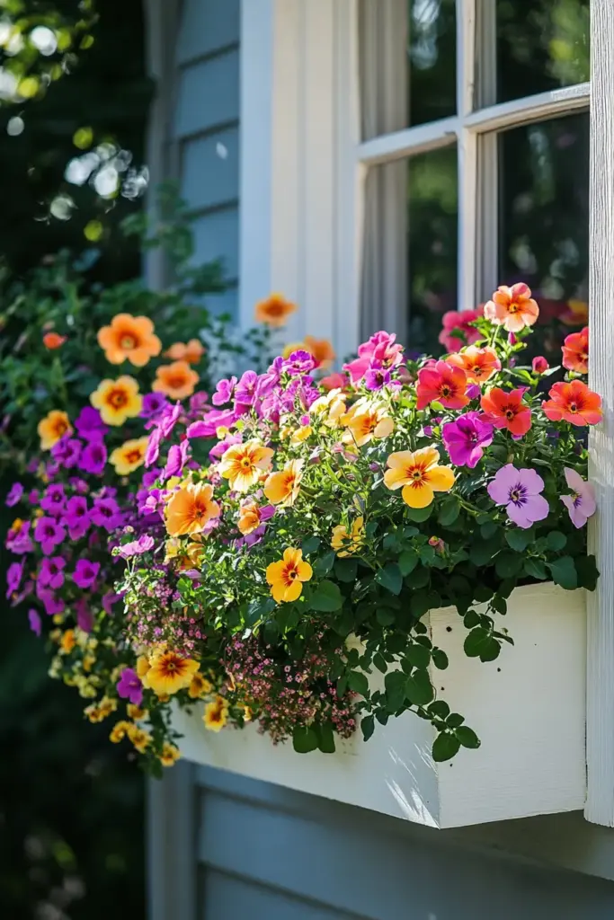 11 Cheap Front Yard Landscaping Ideas That Make a Big Impact 9. Brighten Up with Window Boxes