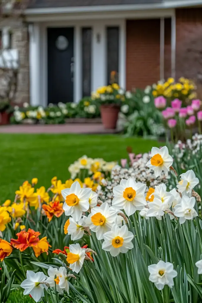 11 Cheap Front Yard Landscaping Ideas That Make a Big Impact 5. Plant Perennial Bulbs for Color That Comes Back