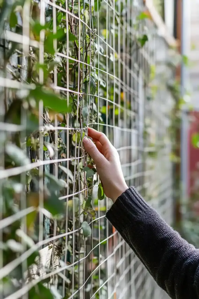 11. Rebar Cucumber Trellis