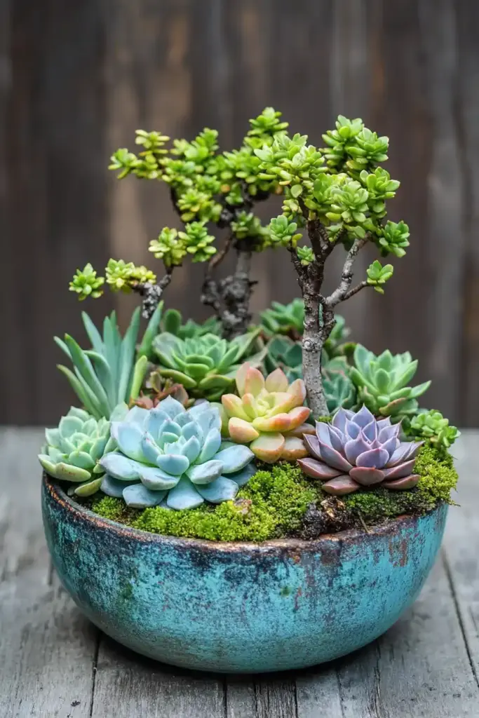 20+ Succulent Landscape Design Ideas For Your Yard Artistic Succulent Container Gardens