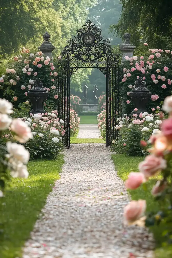 Roses Galore: 15 Rose Garden Layout Ideas That Will Transform Your Outdoor Space 🌹 13. Bloomscapes: Wander, Wonder, and Get Lost in the Roses