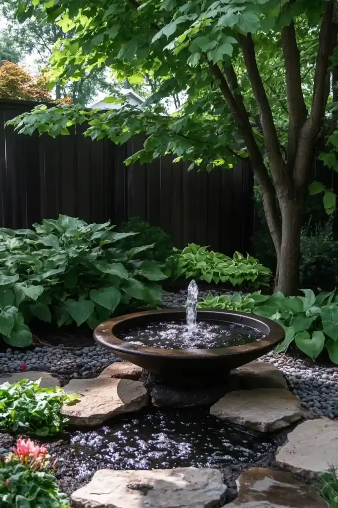 💧 Incorporate Water Features for Tranquility and Charm