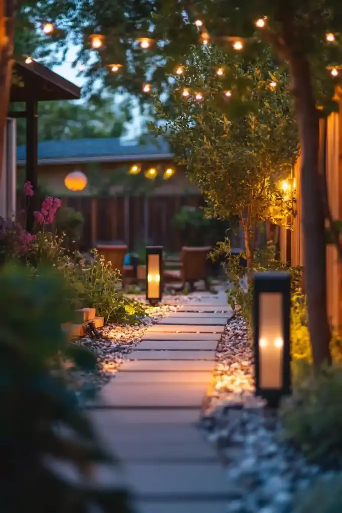 💡 Add Lighting to Extend Enjoyment After Dark