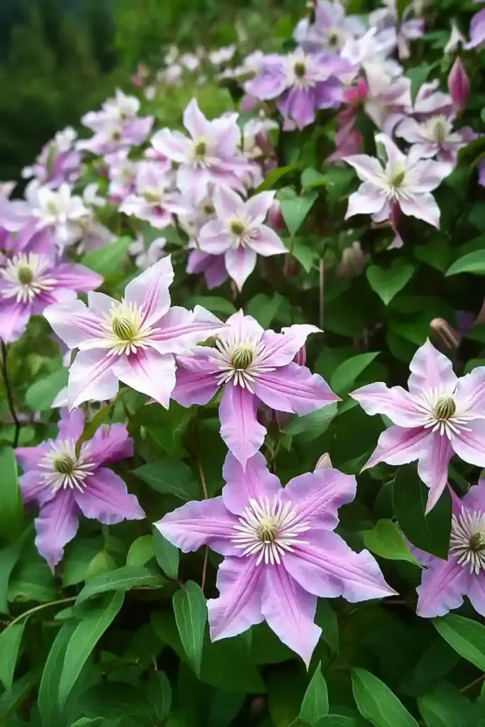 15 More Drought-Tolerant Plants That Thrive in Dry Gardens 9. Clematis (Clematis spp.)
