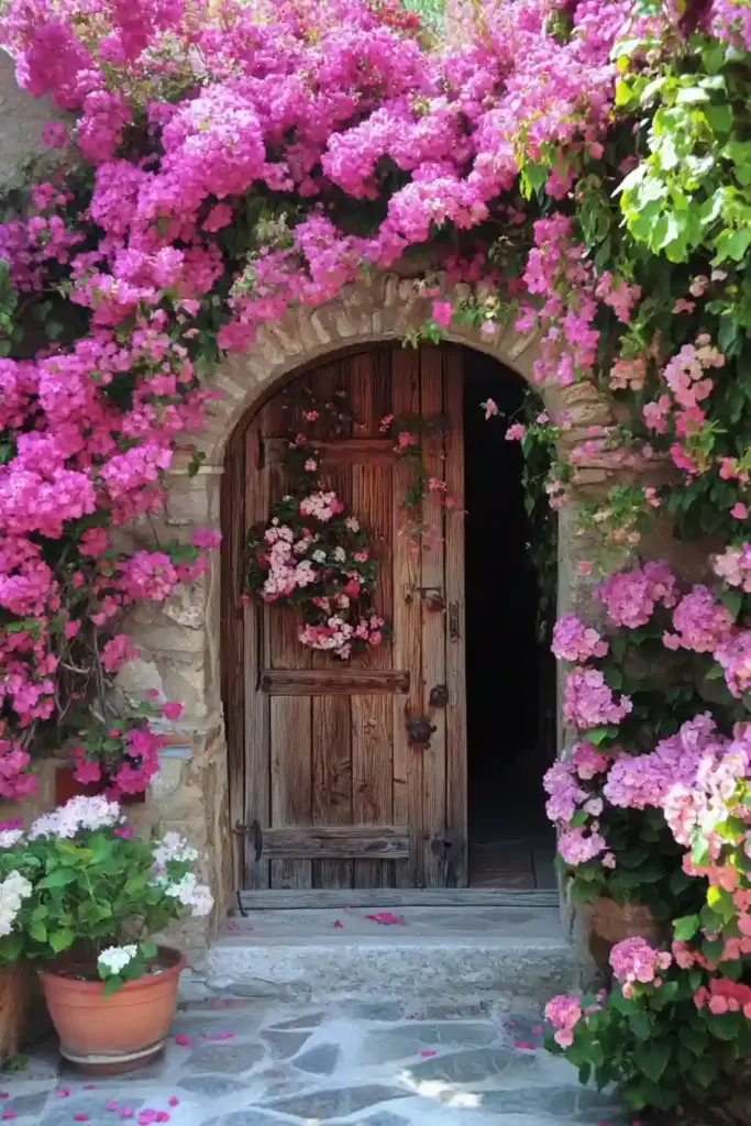 🌸 15 Charming Cottage Garden Ideas to Inspire Your Outdoor Oasis Frame Entryways with Blooms
