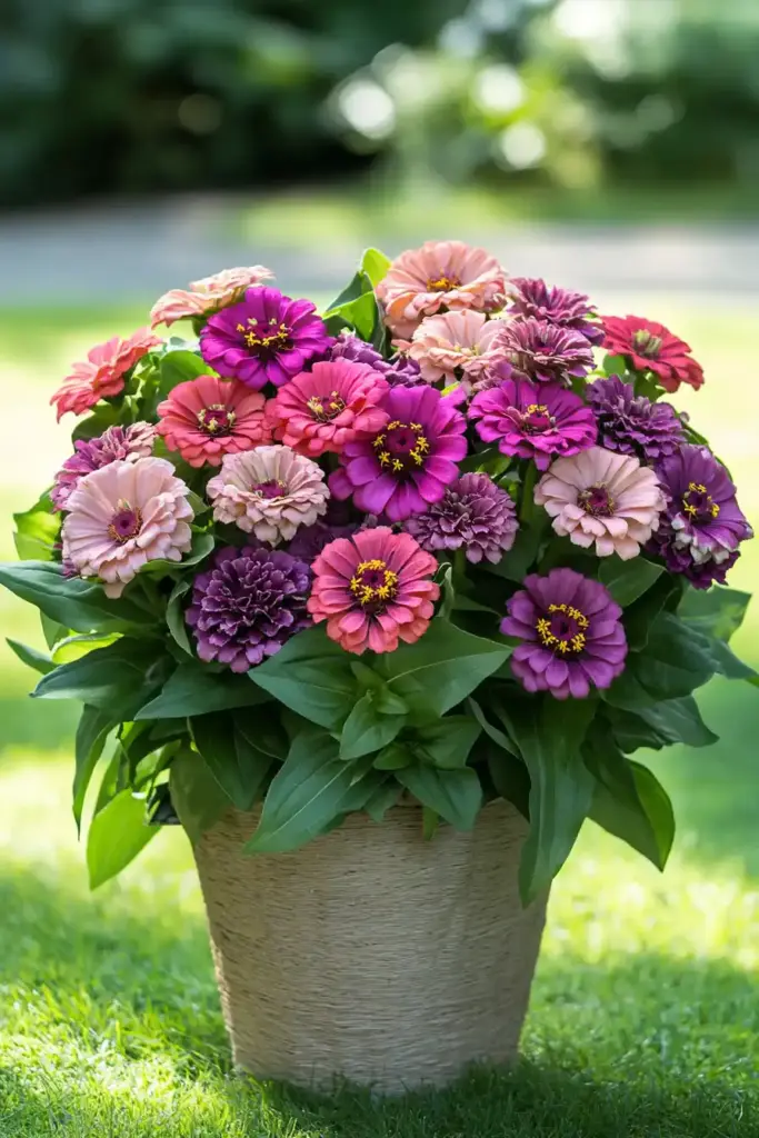 Zinnias