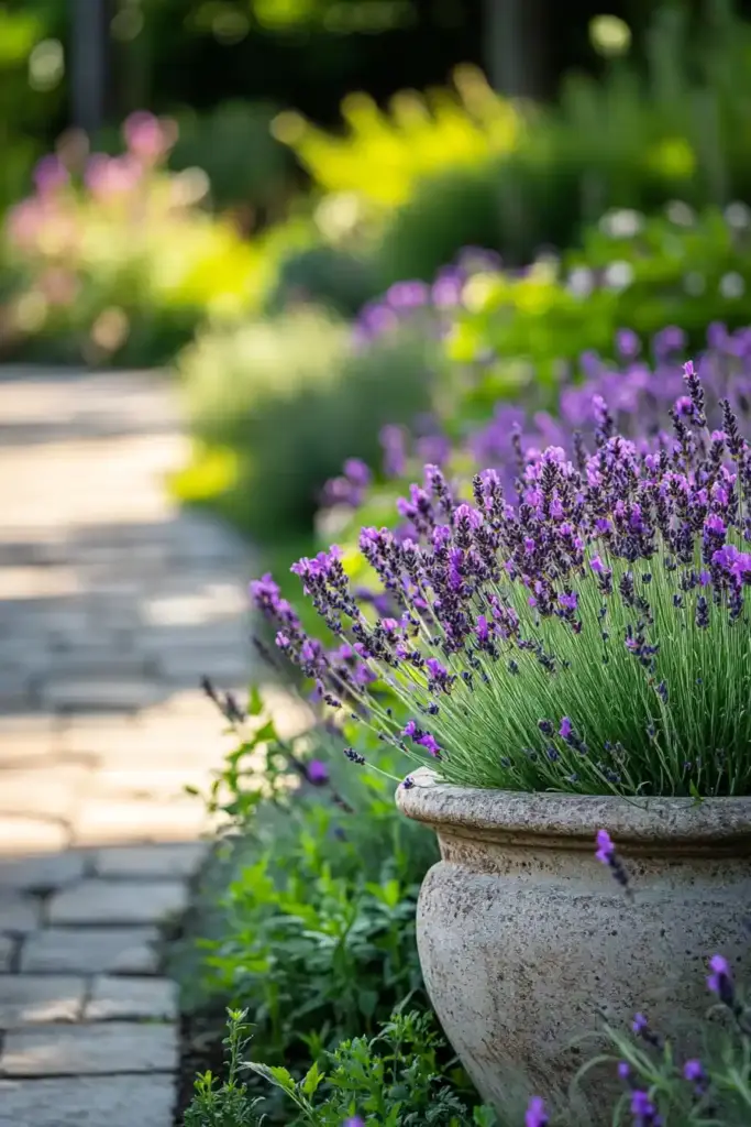 25 Stunning Full Sun Flower Bed Ideas to Brighten Up Your Yard 16. Fragrant Retreat