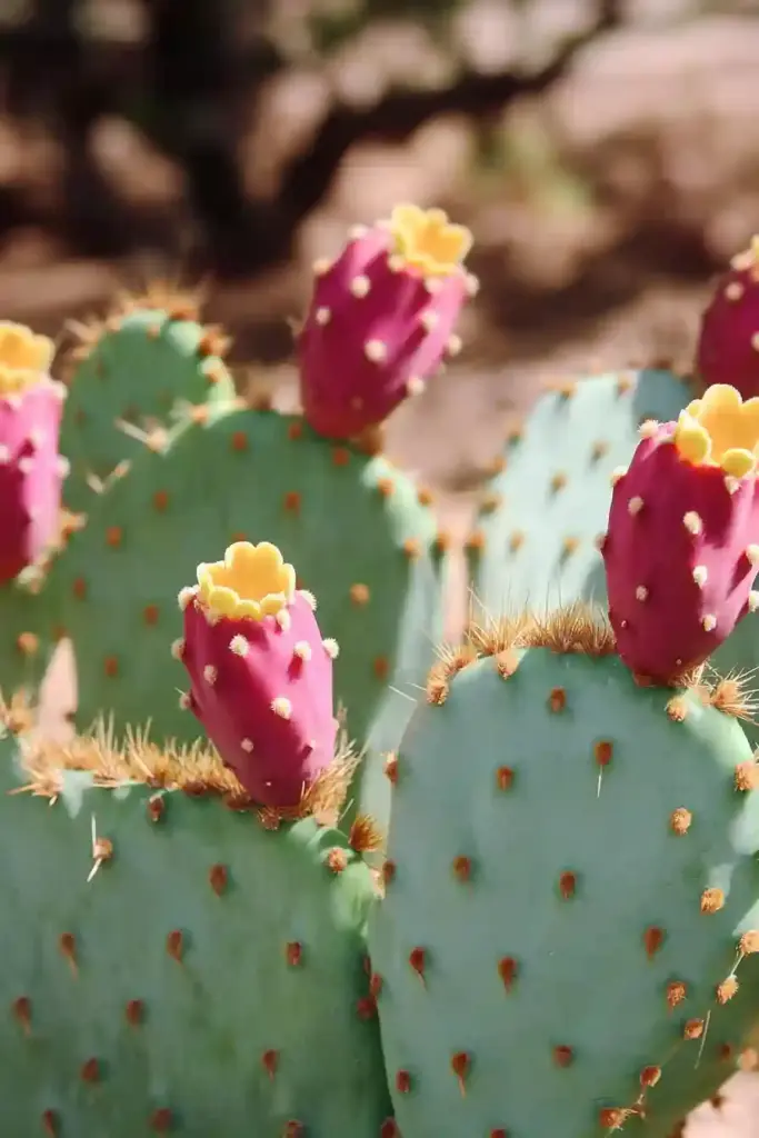 16 Stunning Drought-Tolerant Plants to Brighten Your Garden with Less Water 14. Prickly Pear (Opuntia spp.)