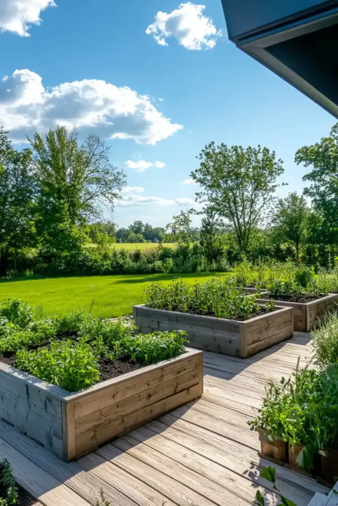 25 Stunning Full Sun Flower Bed Ideas to Brighten Up Your Yard 17. Herb Garden Essentials