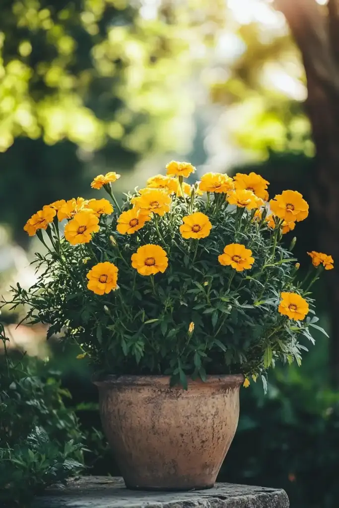 Mosquito Repellent Plants: How to Create a Stunning, Bug-Free Container Garden Marigold
