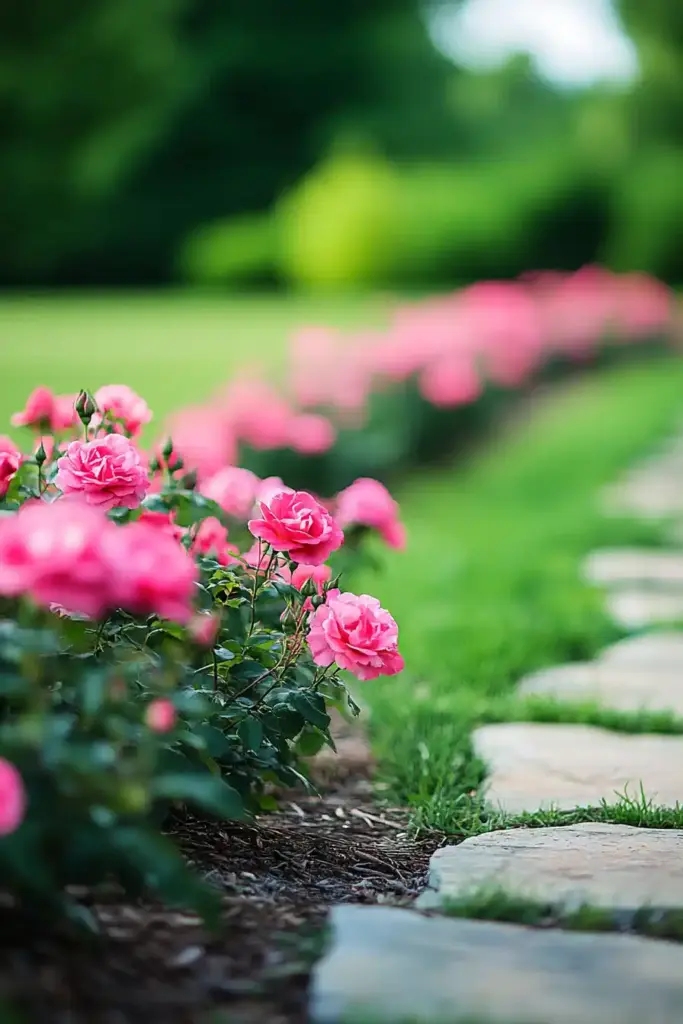 Roses Galore: 15 Rose Garden Layout Ideas That Will Transform Your Outdoor Space 🌹 2. Arboreal Aromas: A Symphony of Structure and Scent