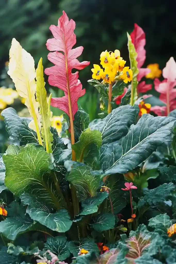 20 Best Vegetable Garden Layout Ideas to Transform Your Yard 🌸 8. Interplant Vegetables with Flowers