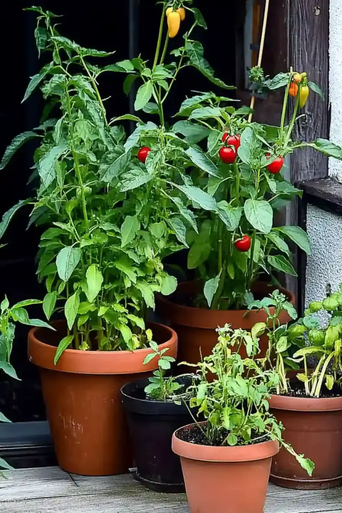 20 Best Vegetable Garden Layout Ideas to Transform Your Yard 🪴 11. Use Pots for Portable Gardening