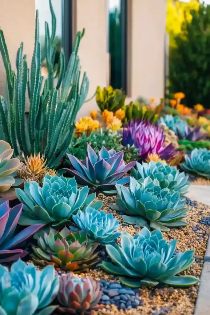 23 Inspiring Drought Tolerant Landscape Front Yard Ideas Succulent Garden