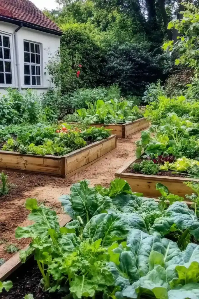 24 Ideas for An English Cottage Garden 🥕 Cottage Vegetable Patch