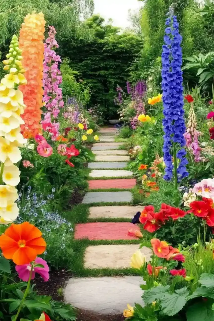 24 Ideas for An English Cottage Garden 🌸 Colorful Borders