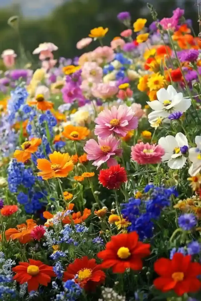 24 Ideas for An English Cottage Garden Wildflower Wonderland