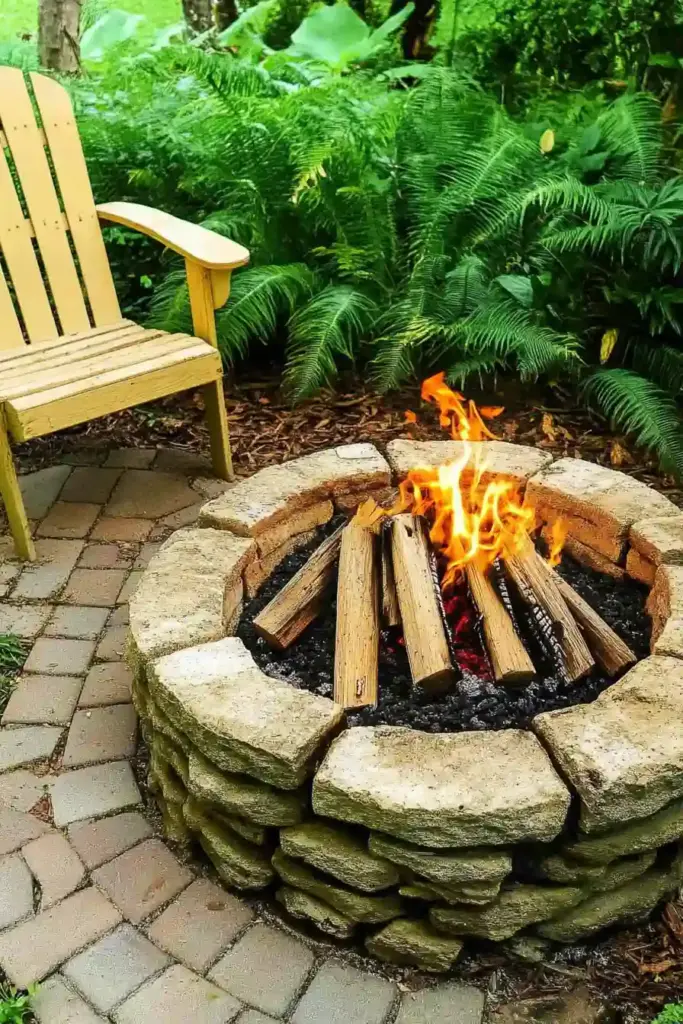 25 Cheap Landscaping Fixes That Look Expensive 10. 🔥 DIY Fire Pits That Bring Warmth and Wow Factor