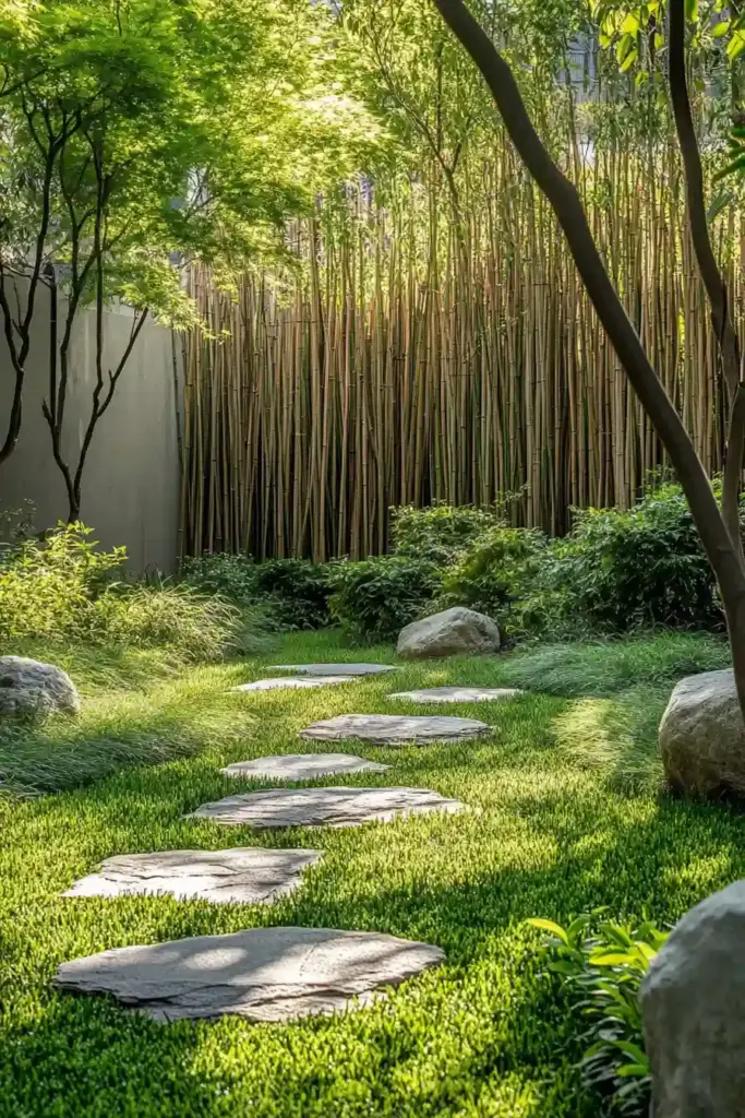25 of The Best Backyard Landscaping Ideas on a Budget: Make Your Yard Beautiful! Budget-Friendly Stepping Stone Paths