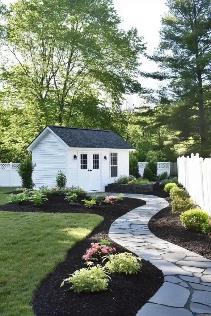 28 Best Backyard Landscaping Ideas 6. Use Structural Elements to Define Zones