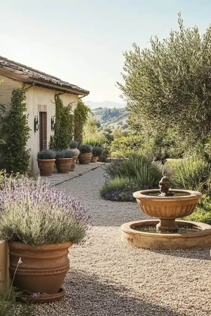 28 Best Backyard Landscaping Ideas 12. Try a Mediterranean-Inspired Layout