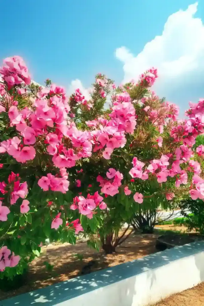 31 Best Drought-Tolerant Plants for a Colorful, Low-Maintenance Garden 5. Oleander (Nerium oleander)