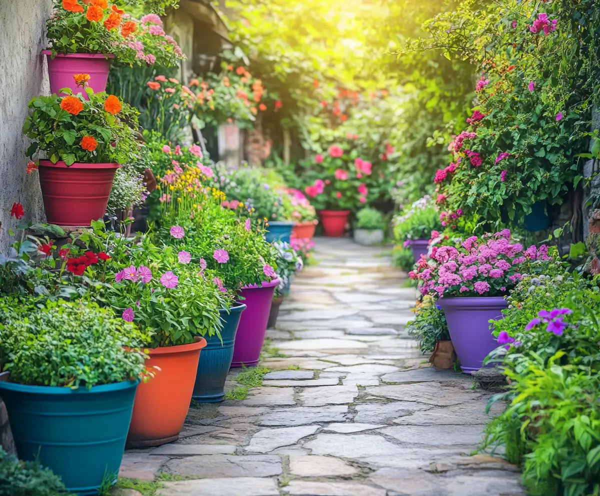 5 Flower Pot Ideas to Brighten Up Your Garden
