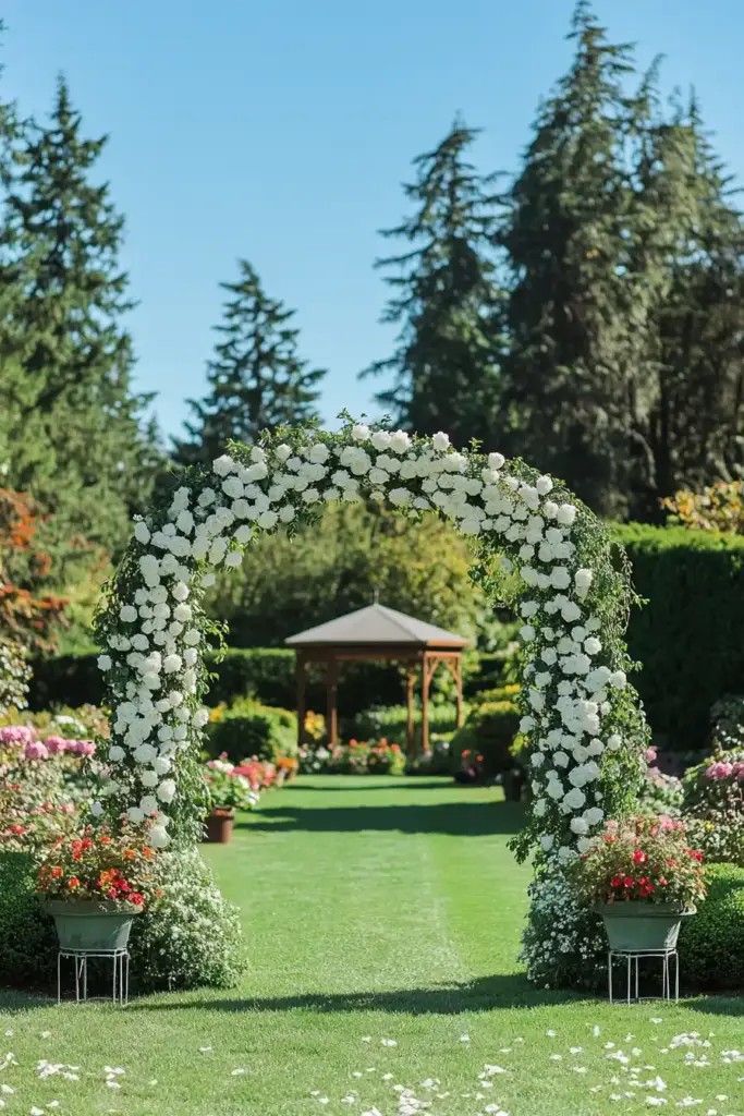 Rose Garden Ideas: How to Design a Stunning Rose-Filled Oasis rees & Shrubs for Structure
