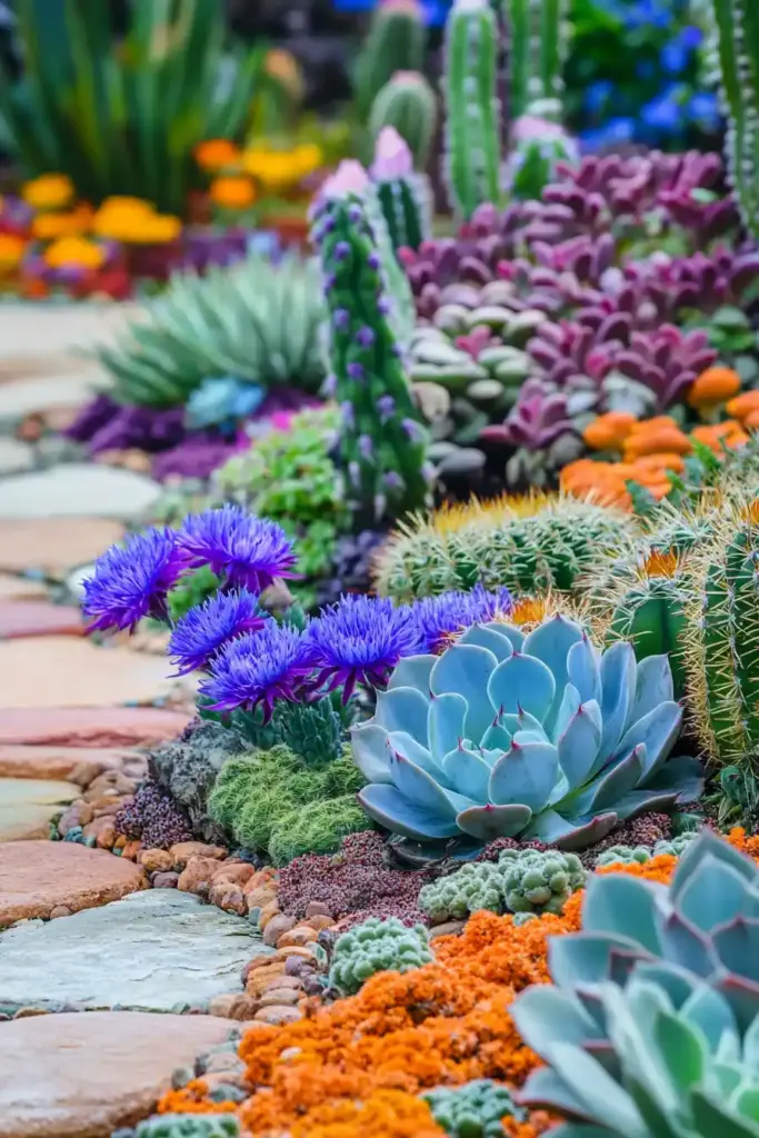 20+ Succulent Landscape Design Ideas For Your Yard Succulent Pathway