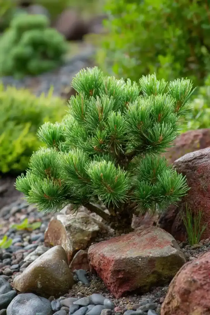 Dwarf Mugo Pine (Pinus mugo ‘Mops’)