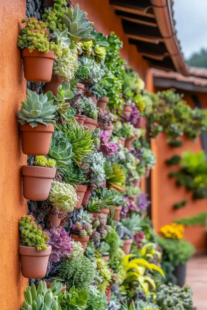 20+ Succulent Landscape Design Ideas For Your Yard Vertical Gardens