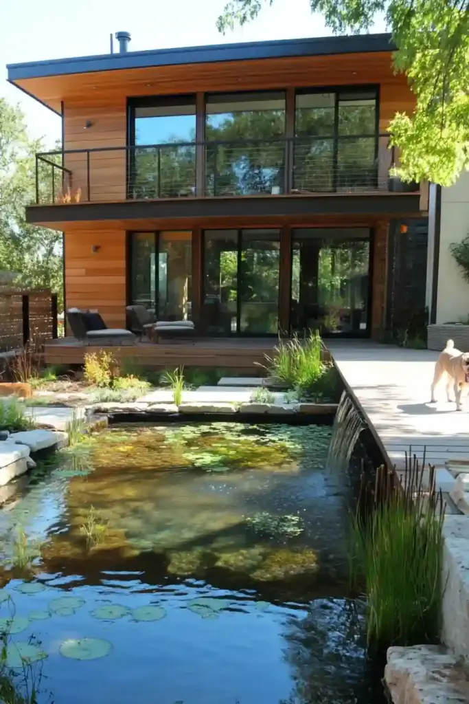 9 Creative Front Yard Pond Ideas to Elevate Curb Appeal Naturally 💧 Ensure Good Water Circulation
