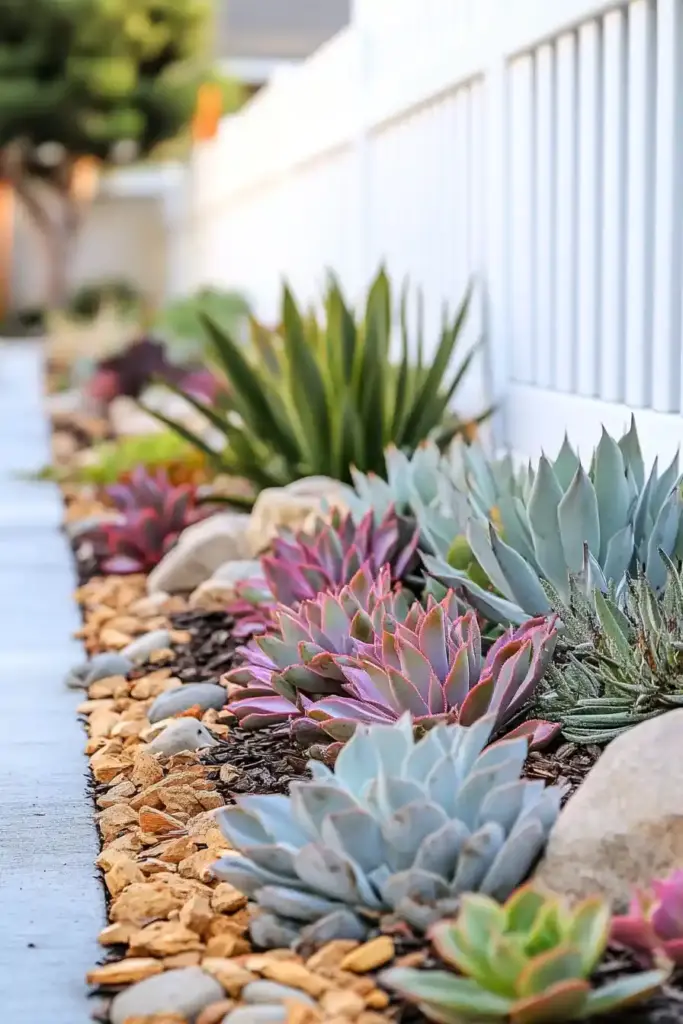 17+ Creative Cedar Mulch Landscaping Ideas 9. Go Low-Maintenance with Cedar Mulch Garden Beds