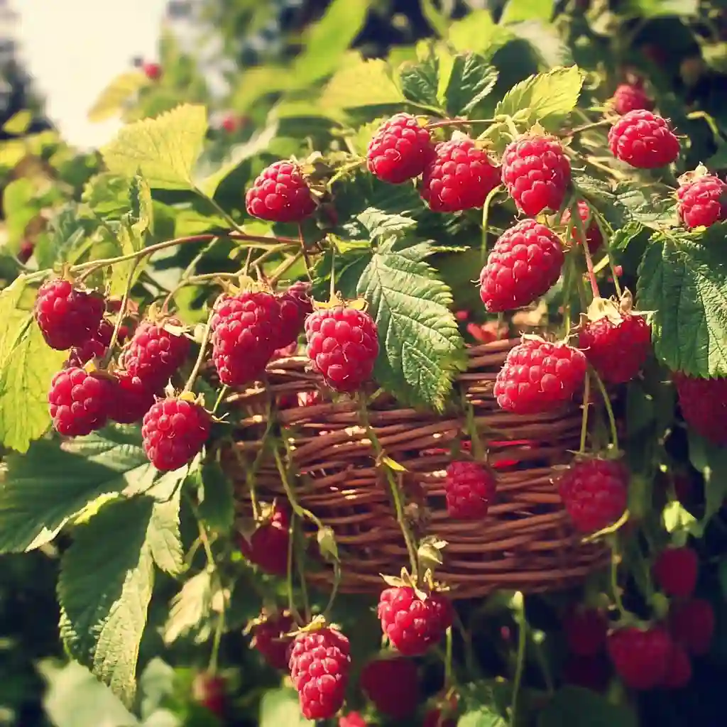 Baskets Full of Raspberries