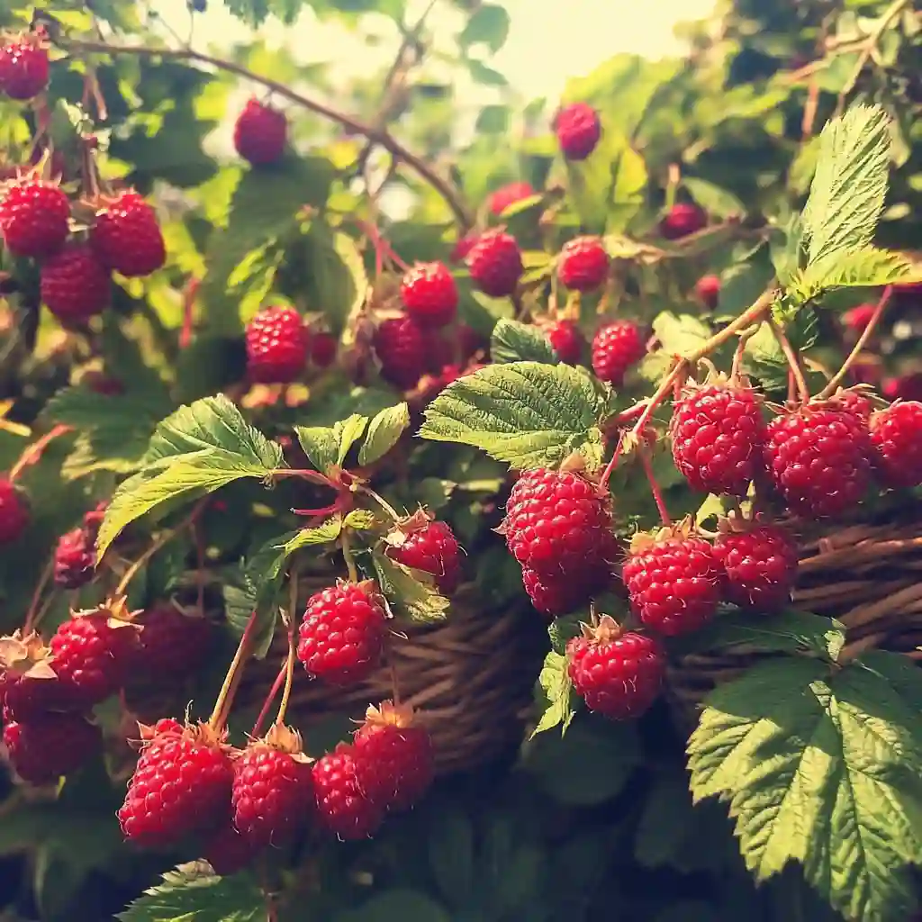 Baskets Full of Raspberries (1)