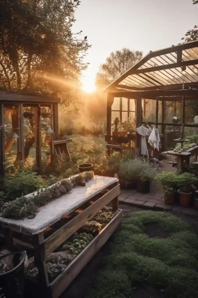 Country Garden Inspiration: 12 Dreamy Outdoor Escapes That Will Spark Your Next Garden Makeover A Cozy B.C. Garden with a Greenhouse Twist