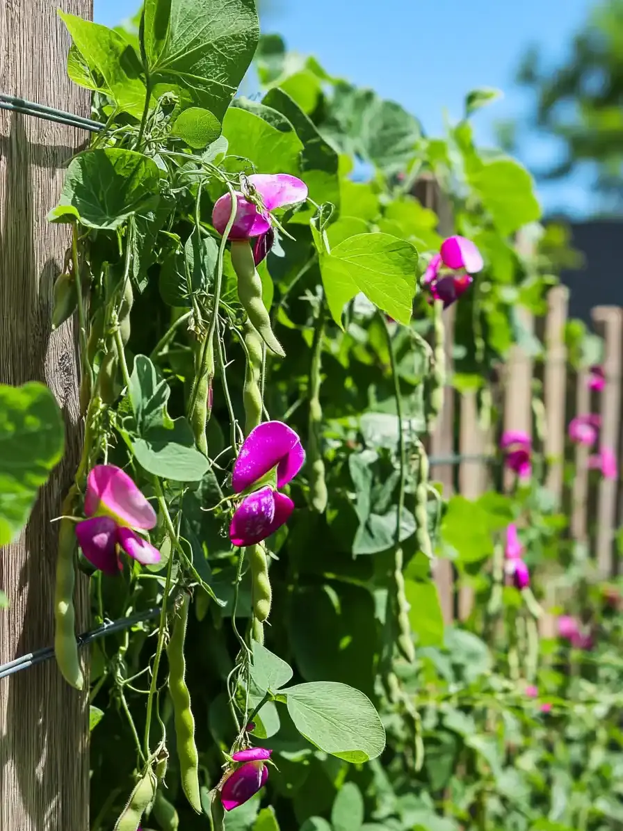 DIY Pea Trellis: 7 Clever & Easy Ideas to Support Your Pea Plants 🫘 Types of Peas: Know What You’re Growing