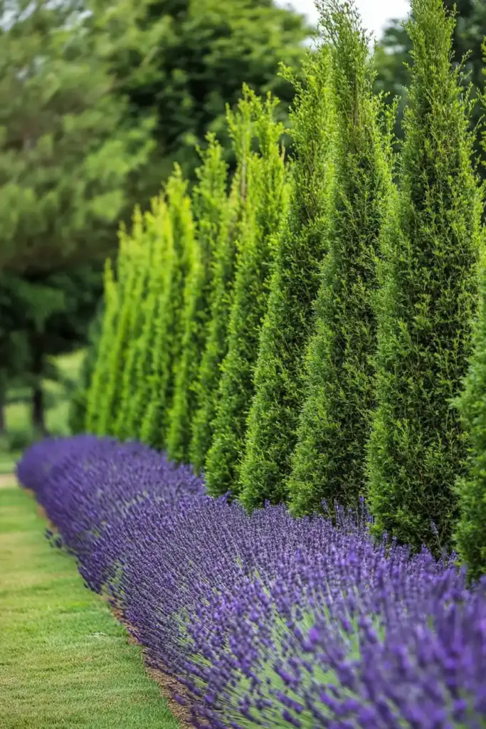 10 Lavender Flower Bed Inspiration: Gorgeous Layouts To Try Formal Lavender Hedge