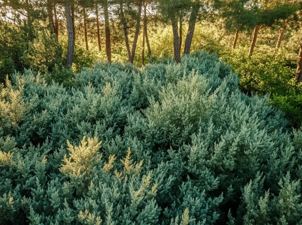 10 Best Ground Cover Plants for Full Sun and Heat 🌲 7. Creeping Juniper (Juniperus horizontalis)