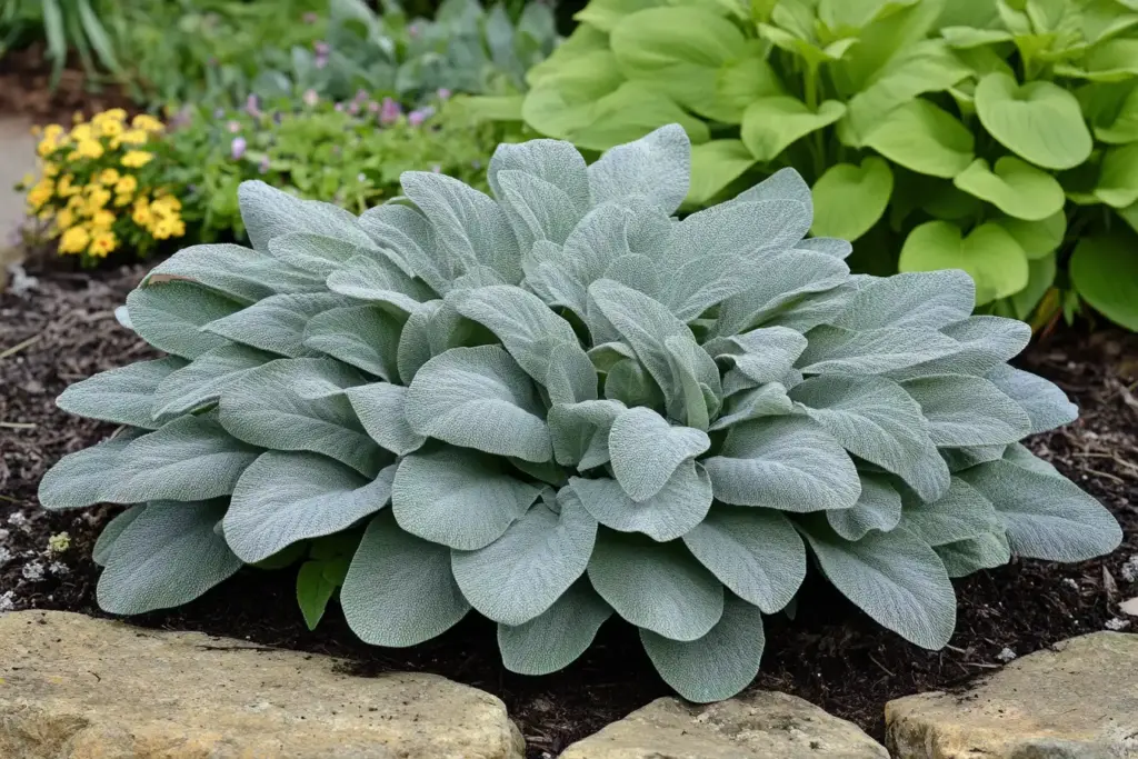 10 Best Ground Cover Plants for Full Sun and Heat 🐑 4. Lamb’s Ear (Stachys byzantina)