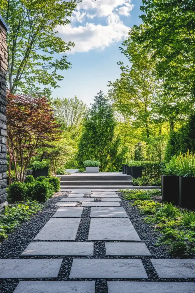 12 Front Yard Landscaping Ideas to Transform Your Curb Appeal 6. Hardscaping for Structure