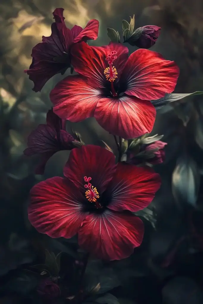 ❤️ Red Hibiscus